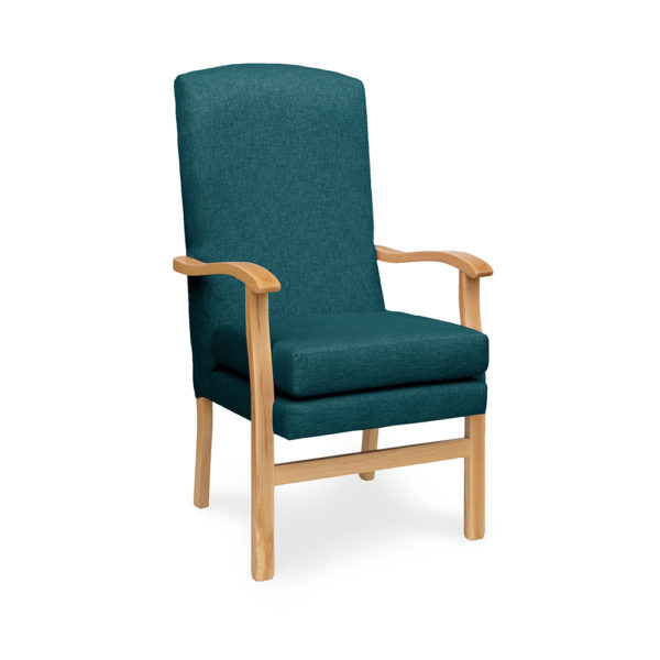 Deepdale High Back Care Chair in Waterproof Highland fabrics